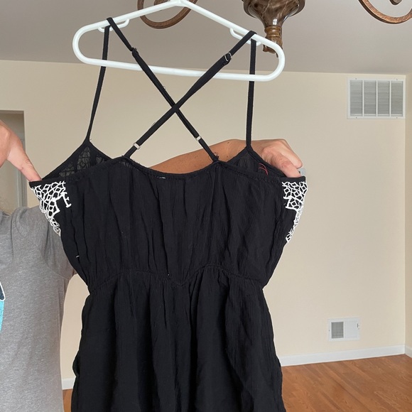 Black & White Romper, Brand: Forever 21, Size: Small - Picture 2 of 7